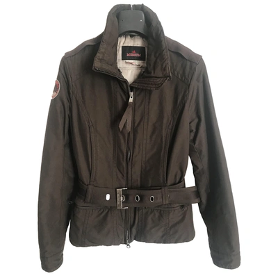 Pre-owned Museum Brown Polyester Jacket
