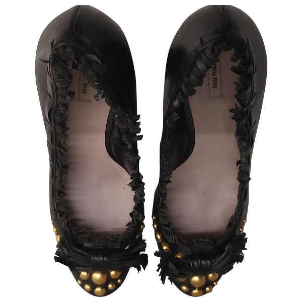 miu miu black platform heels