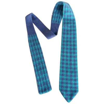 Pre-owned Paul Smith Tie In Green