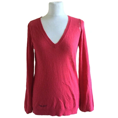 Pre-owned Zadig & Voltaire Jumper In Red