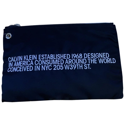 Pre-owned Calvin Klein 205w39nyc Black Bag