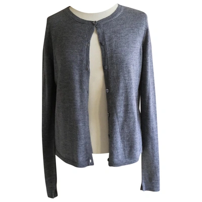 Pre-owned Zadig & Voltaire Wool Cardigan In Grey