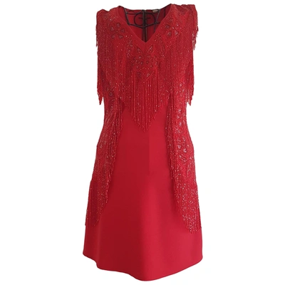 Pre-owned Aniye By Mini Dress In Red