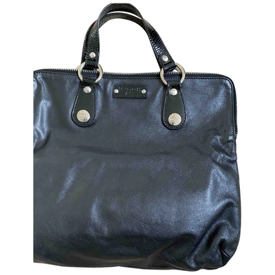 Pre-owned Hogan Leather Handbag In Black