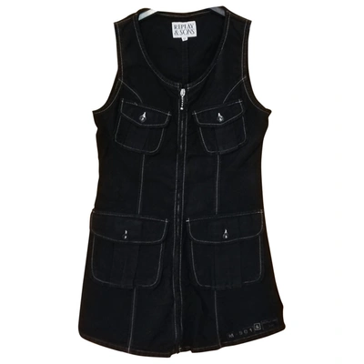 Pre-owned Replay Mid-length Dress In Black