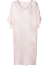 Pour Les Femmes Midi Tunic Dress In Pink