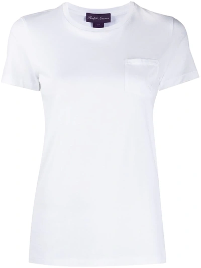 Ralph Lauren One-pocket Crew Neck T-shirt In White