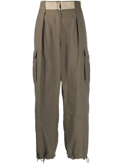 Rag & Bone Drawstring Utility Trousers In Grey