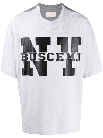 Buscemi Ny Print T-shirt In Grey