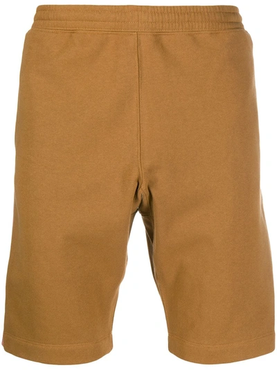 Loewe Graphic Patch Shorts In Brown