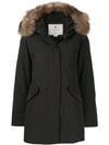 Woolrich Artic Parka With Murmasky Fur In Black (black)
