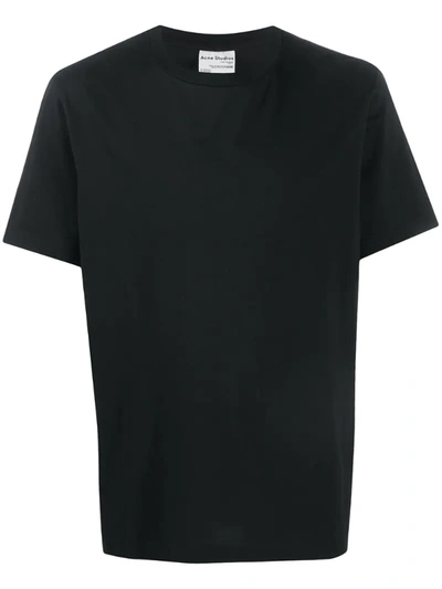 Acne Studios Evert T-shirt In Black Cotton