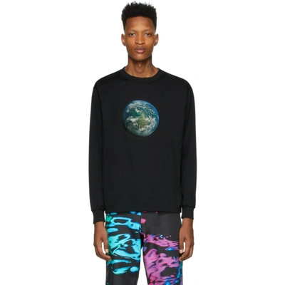 Fumito Ganryu World Print Sweatshirt In Black