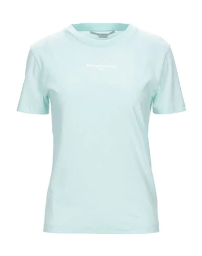 Stella Mccartney Aquamarine T-shirt In Blue