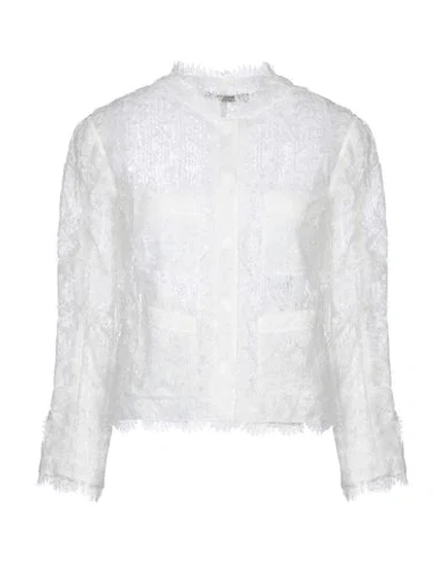 Ermanno Scervino Suit Jackets In White