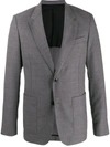 Ami Alexandre Mattiussi Classic Button-up Blazer In Grey