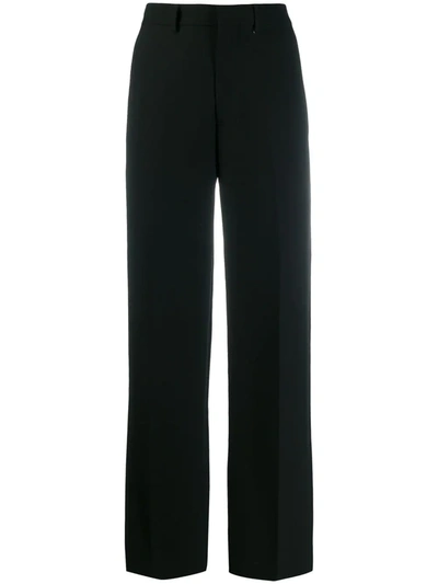 Ami Alexandre Mattiussi High-waisted Tailored Trousers In Black