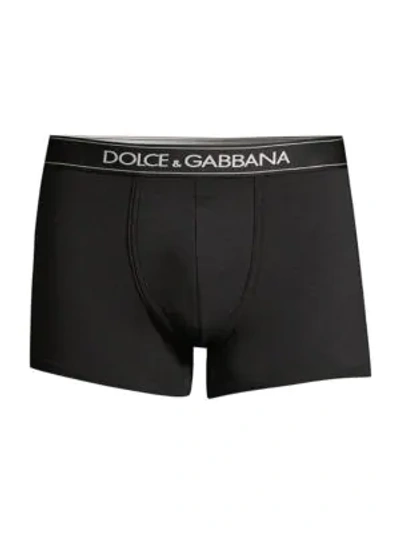 Dolce & Gabbana Men's Pure Boxer Briefs In Nero