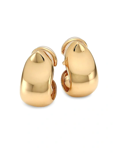 Tamara Comolli 18k Rose Gold Large Hoop Clip-on Earrings