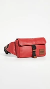 Coach Pacer Belt Bag Crossbody In Ji/cardinal