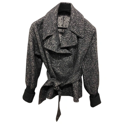Pre-owned Dolce & Gabbana Wool Jacket In Grey