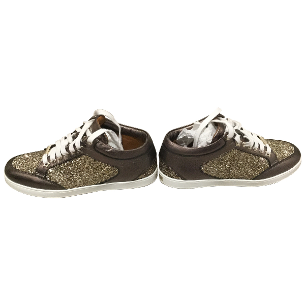 jimmy choo sparkly trainers