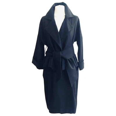 Pre-owned Amanda Wakeley Black Silk Jacket