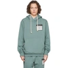 Maison Margiela Stereotype Drawstring Hoodie Grey In 549sltgrey