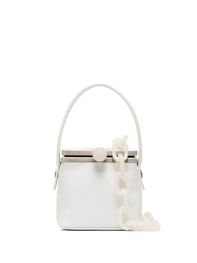 Gu_de Kleine 'dona' Handtasche In White