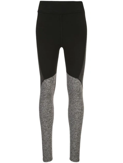 Alala Contrast Panelled Track Pants In Black