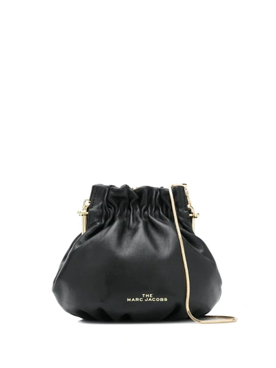 Marc Jacobs The Soiree Leather Bucket Bag In Black
