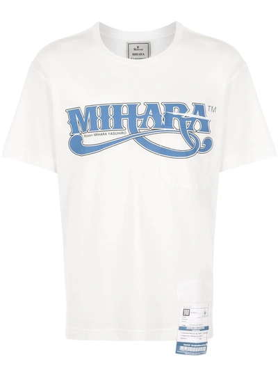 Miharayasuhiro Logo Print T-shirt In White