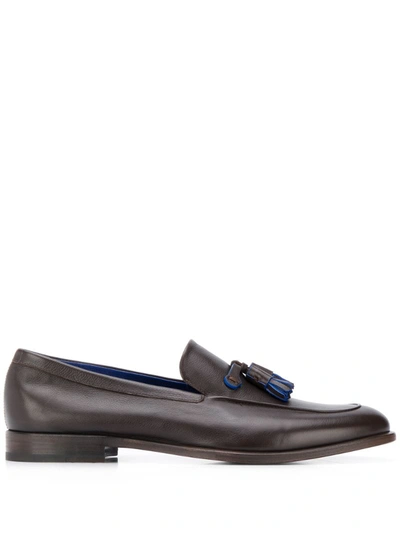 Fratelli Rossetti Tassel-embellished Loafers In Brown