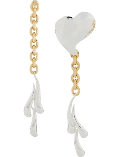 Wouters & Hendrix Reves De Reves Long Earrings In Gold