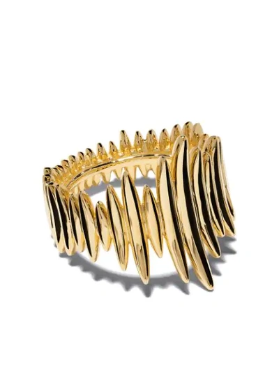 Shaun Leane Quill Wrap Ring In Gold