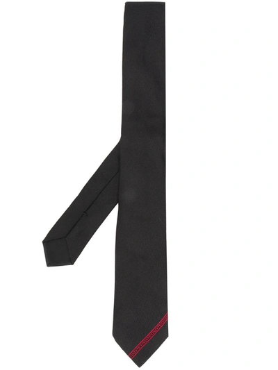 Givenchy Signature Band Tie In Nero