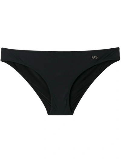 Dolce & Gabbana Branded Bikini Bottom In Black