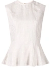 Karen Walker Serapis Blouse In White
