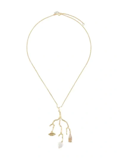 Wouters & Hendrix Reves De Reves Branch Necklace In Gold