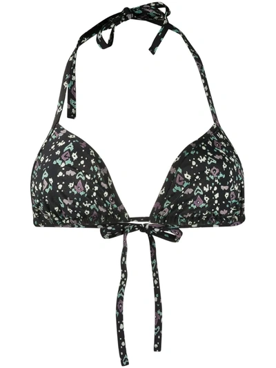 Isabel Marant Shayla Triangle Bikini Top In Black