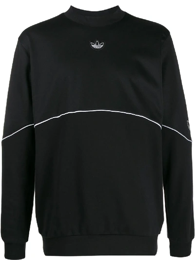 Adidas Originals Crew Neck Sweatshirt In Black