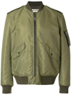 Saint Laurent Olive Green Bomber Jacket