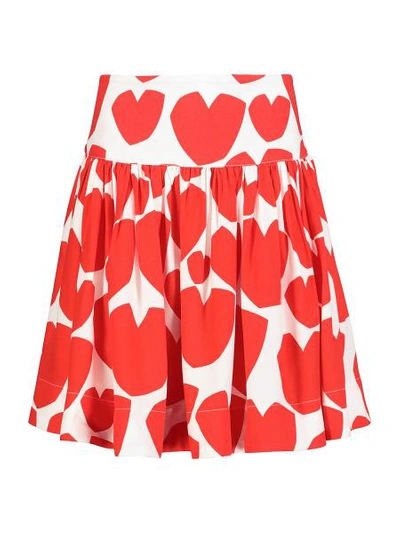 Stella Mccartney Kids Skirt For Girls In Red