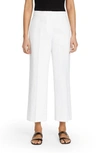 Lafayette 148 Plus-size Metropolitan Stretch Cropped Rockefeller Pant In White