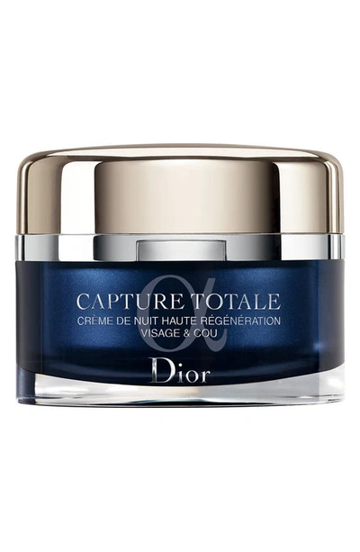 Dior 2 Oz. Capture Totale Intensive Restorative Night Creme For Face And Neck