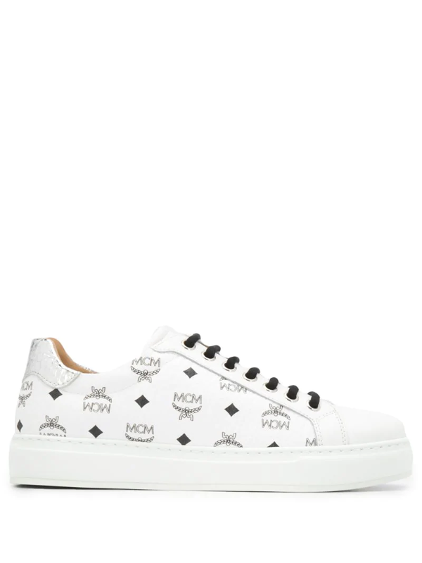 mcm white sneakers