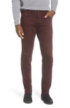 Ag Graduate Slim Straight Fit Jeans In Raleigh In Caper