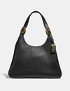 Coach Cass Shoulder Bag - Women's In Brass/black