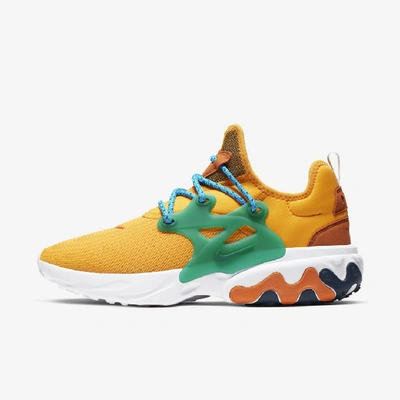 Nike Men's React Presto Running Sneakers From Finish Line In Gold