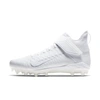 Nike Alpha Menace Pro 2 Mid Men's Football Cleats In White,chrome,white